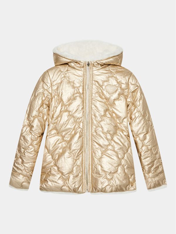 Guess Guess Prijelazna jakna J3BL05 WEYO0 Zlatna Regular Fit