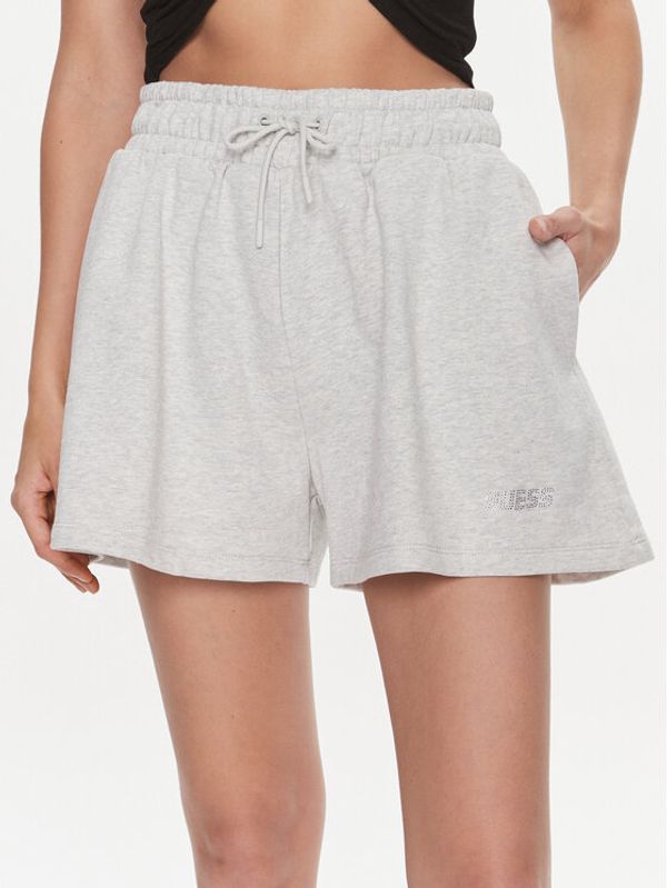Guess Guess Sportske kratke hlače Eleanora V4RD04 KC5O0 Siva Relaxed Fit