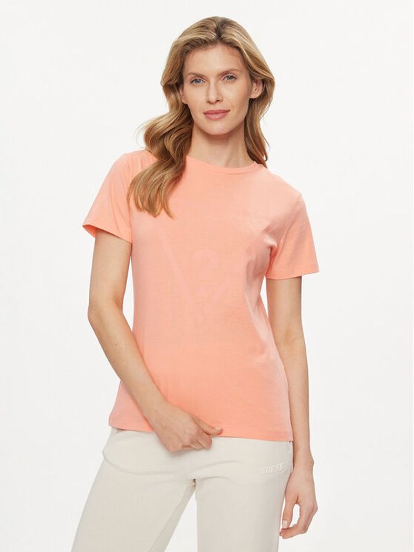 Guess Guess T-shirt Adele V2YI07 K8HM0 Narančasta Regular Fit