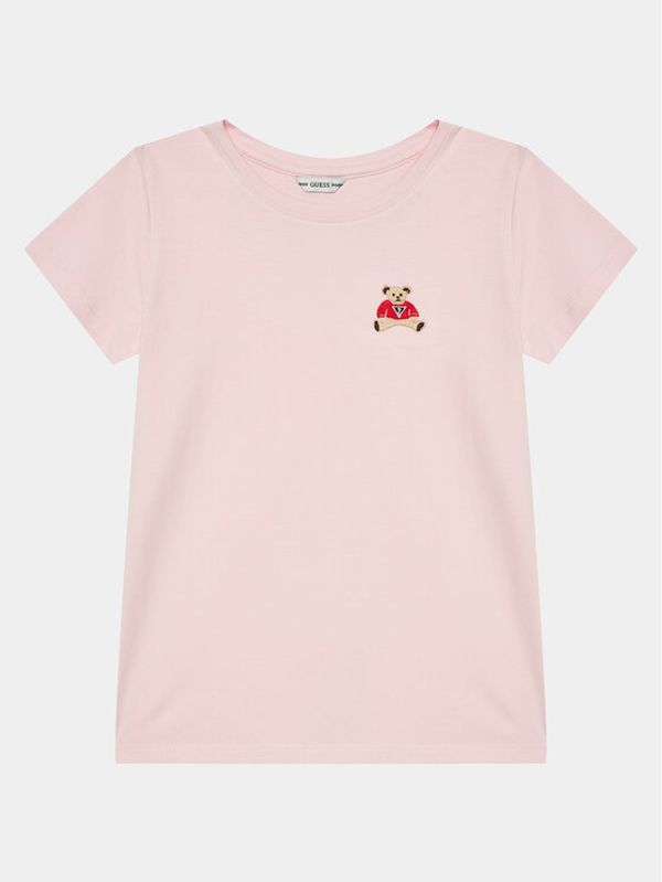 Guess Guess T-shirt J4RI44 KA0Q1 Ružičasta Regular Fit