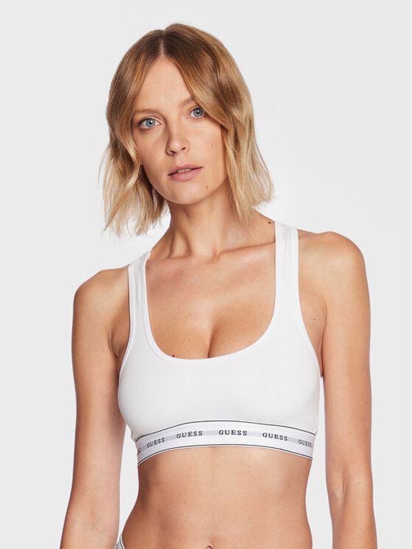 Guess Guess Top grudnjak Carrie O97C01 KBBU1 Bijela