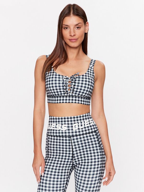 Guess Guess Top grudnjak Davina V3GP12 MC049 Crna