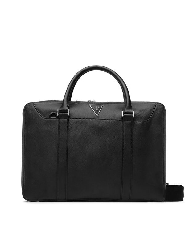 Guess Guess Torba za laptop Certosa Saffiano Smart HMECSA P3138 Crna