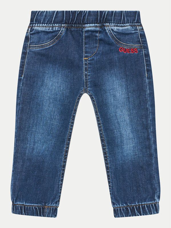 Guess Guess Traperice I4YA00 D4CA0 Tamnoplava Relaxed Fit