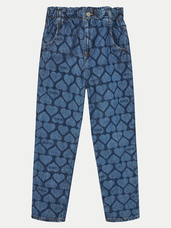 Guess Guess Traperice J4YA13 D4WF0 Plava Relaxed Fit