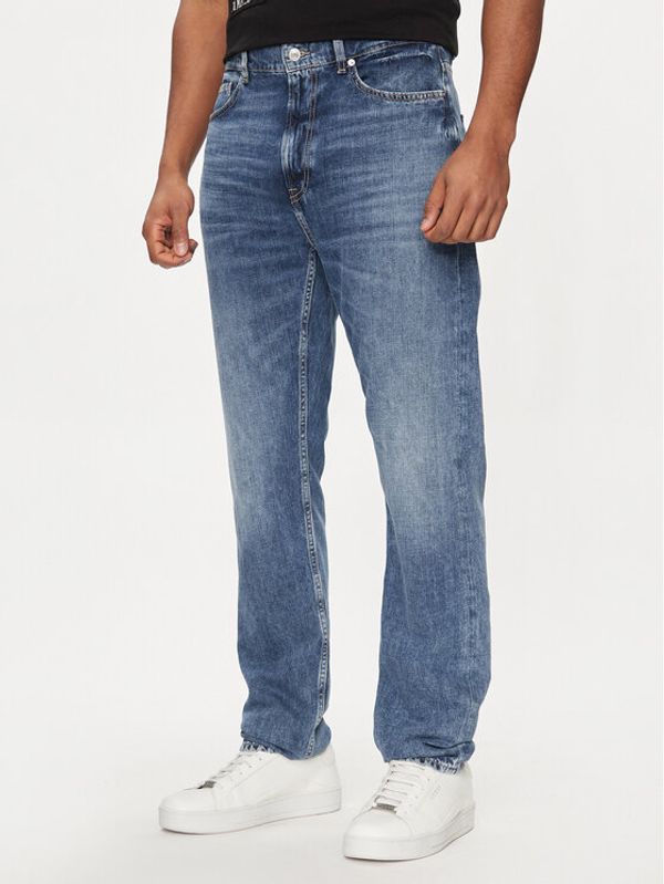 Guess Guess Traperice James M4GA14 D5AY1 Plava Relaxed Fit