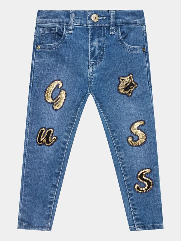 Guess Guess Traperice K3BA00 D4CA0 Tamnoplava Skinny Fit