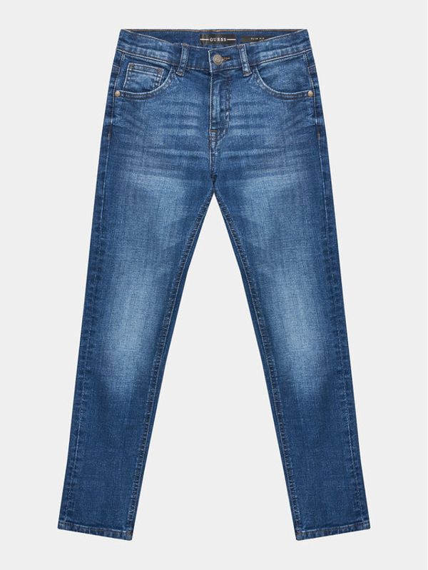 Guess Guess Traperice L3YA00 D52Z0 Plava Slim Fit