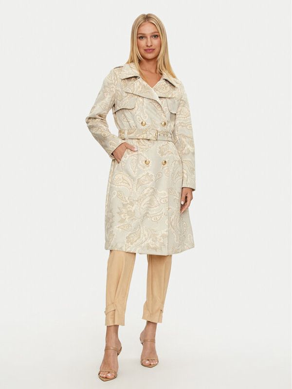 Guess Guess Trench W4YL23 WE4T0 Bež Regular Fit