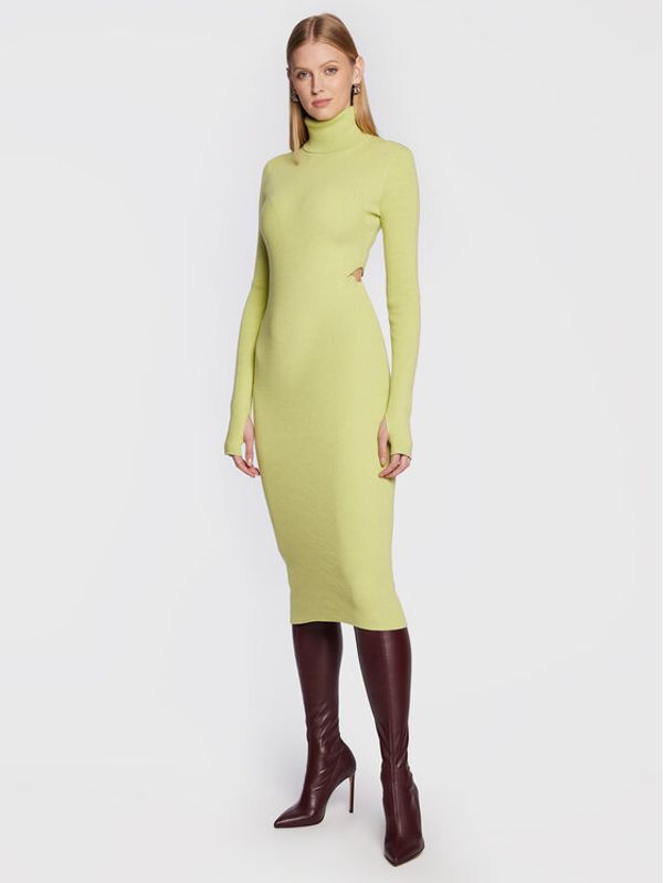 Herskind Herskind Džemper haljina Fabienne 4630853 Zelena Slim Fit