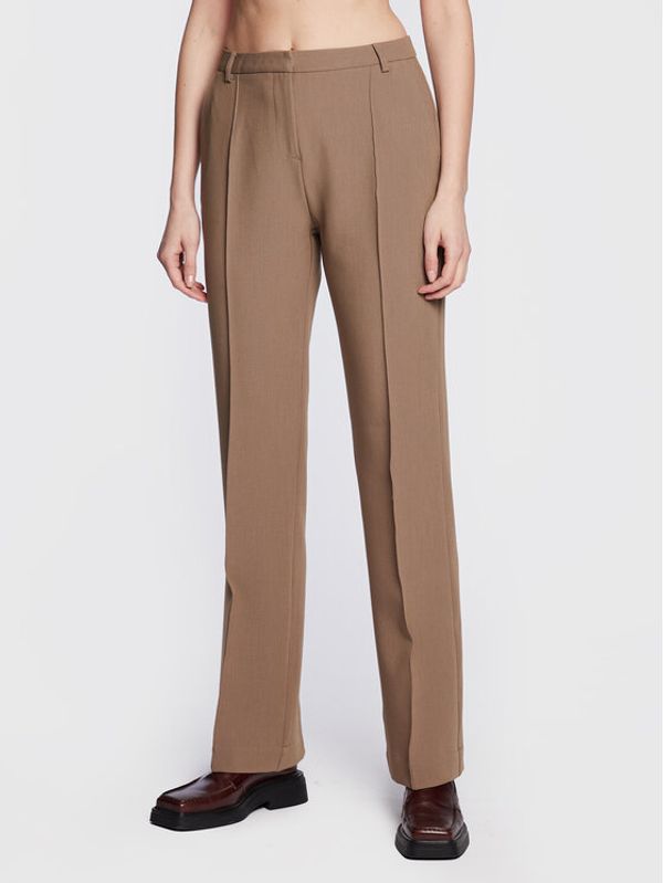 Herskind Herskind Hlače Valentina 4647668 Bež Regular Fit