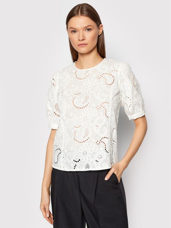 Herskind Herskind Majica Ida 4272831 Bijela Regular Fit