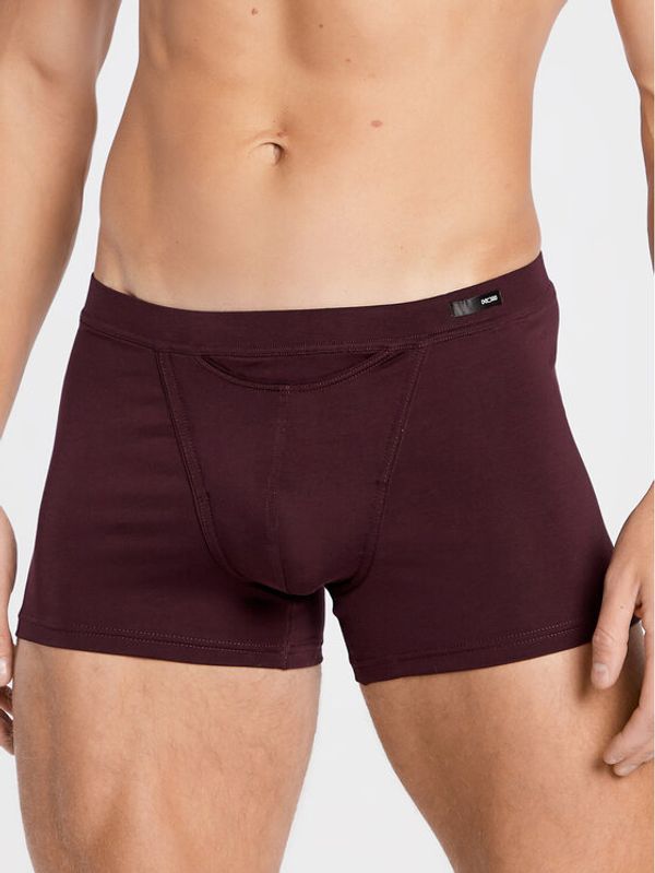 HOM HOM Bokserice Tencel Soft 402465 Tamnocrvena