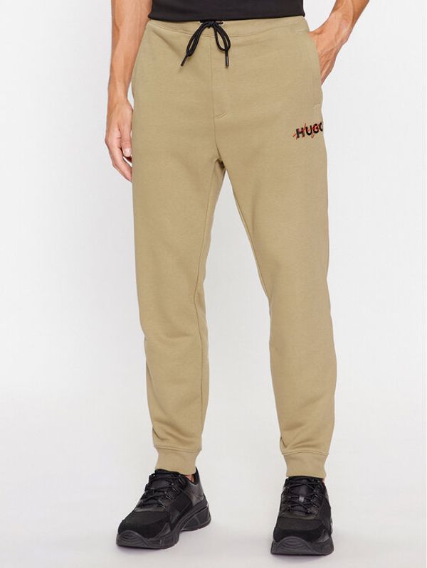 Hugo Hugo Donji dio trenerke Drokko 50494571 Smeđa Relaxed Fit
