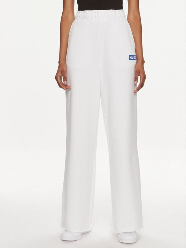 Hugo Hugo Donji dio trenerke Straigh Jogger_B 50515809 Bijela Relaxed Fit