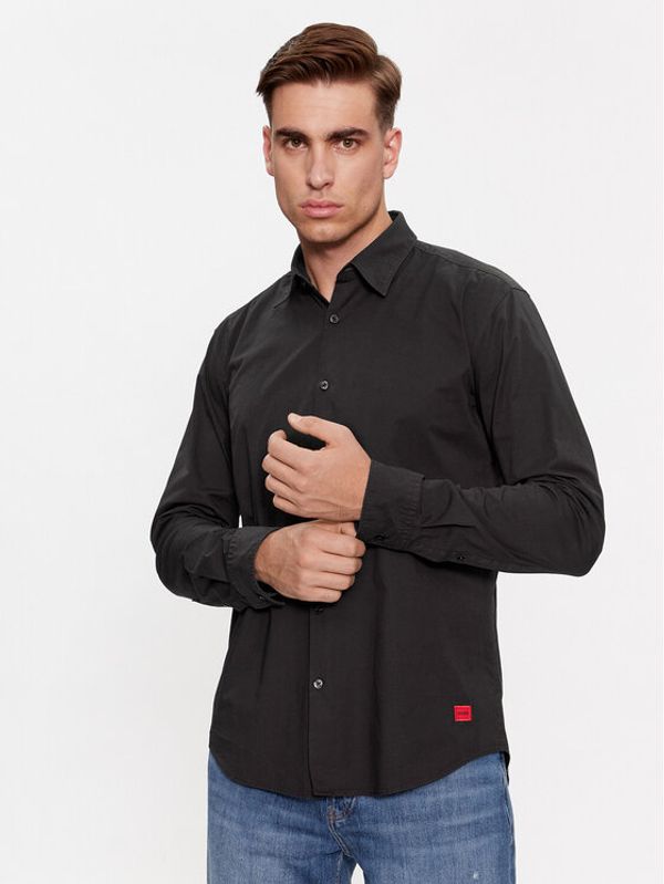 Hugo Hugo Košulja Ermo 50500216 Crna Slim Fit