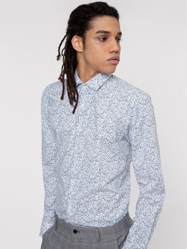 Hugo Hugo Košulja Erondo 50450025 Bijela Extra Slim Fit