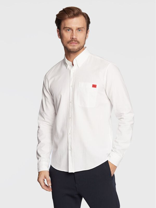 Hugo Hugo Košulja Evito 50479302 Bijela Slim Fit