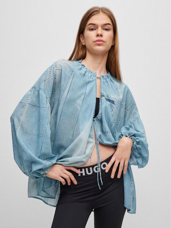 Hugo Hugo Majica 50488558 Plava Oversize