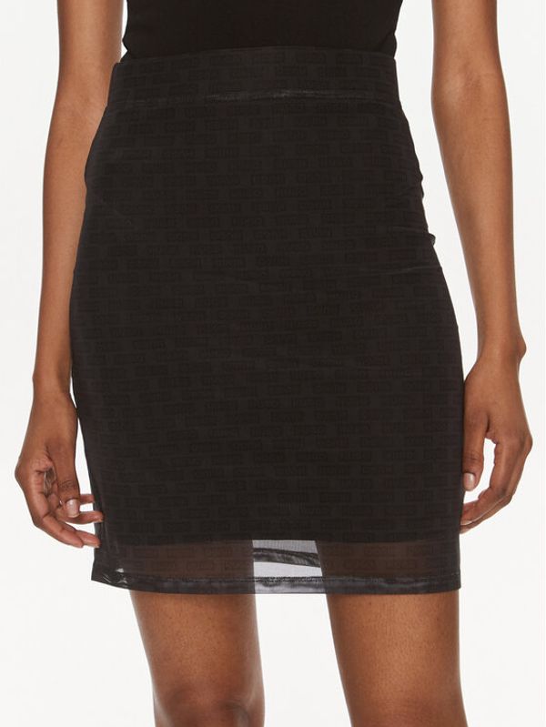 Hugo Hugo Mini suknja Nadeen_B 50513471 Crna Slim Fit