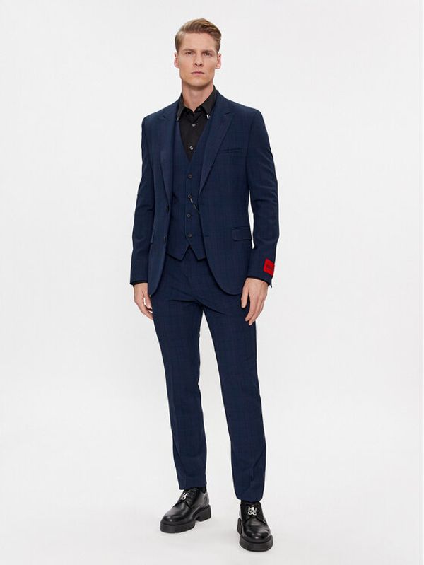 Hugo Hugo Odijelo Arti/Hesten241V1X 50509450 Plava Extra Slim Fit