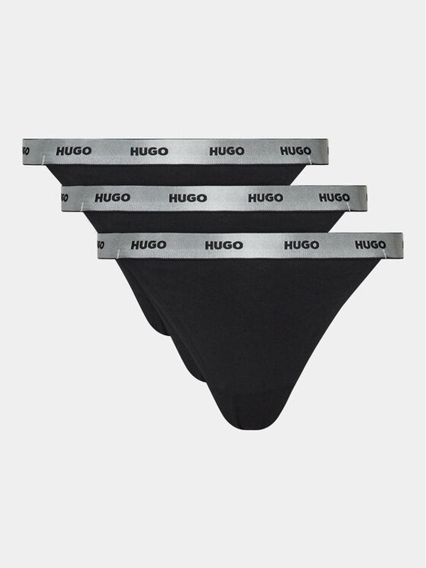 Hugo Hugo Set od 3 para tangica 50502802 Crna