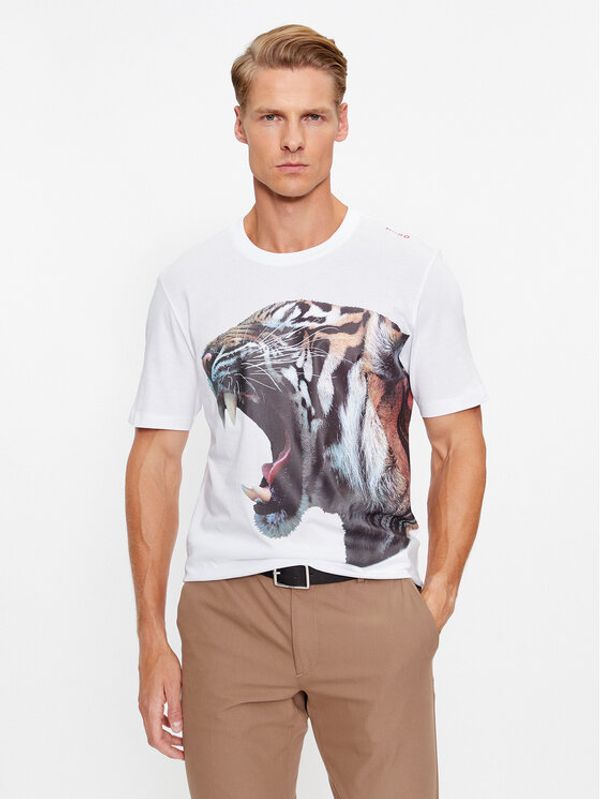 Hugo Hugo T-shirt 50494577 Bijela Regular Fit