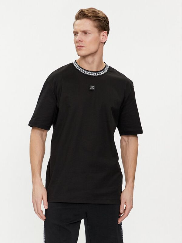 Hugo Hugo T-shirt 50510035 Crna Relaxed Fit