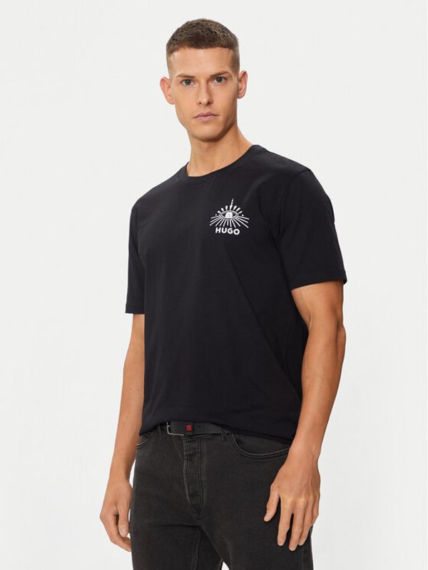 Hugo Hugo T-shirt Dedico 50513828 Crna Regular Fit
