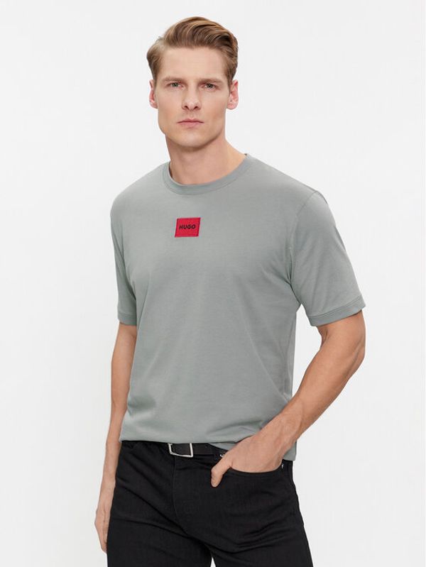 Hugo Hugo T-shirt Diragolino212 50447978 Siva Regular Fit