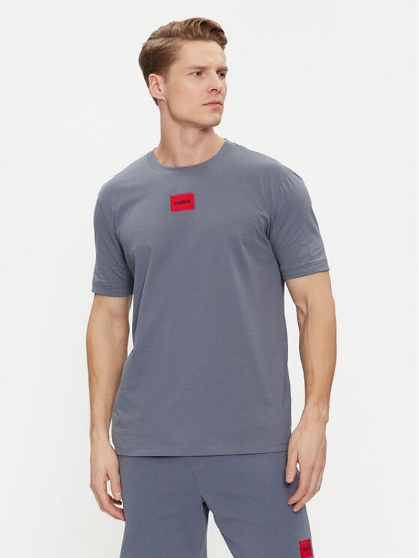 Hugo Hugo T-shirt Diragolino212 50447978 Siva Regular Fit