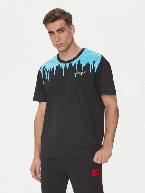 Hugo Hugo T-shirt Melted 50515212 Crna Regular Fit