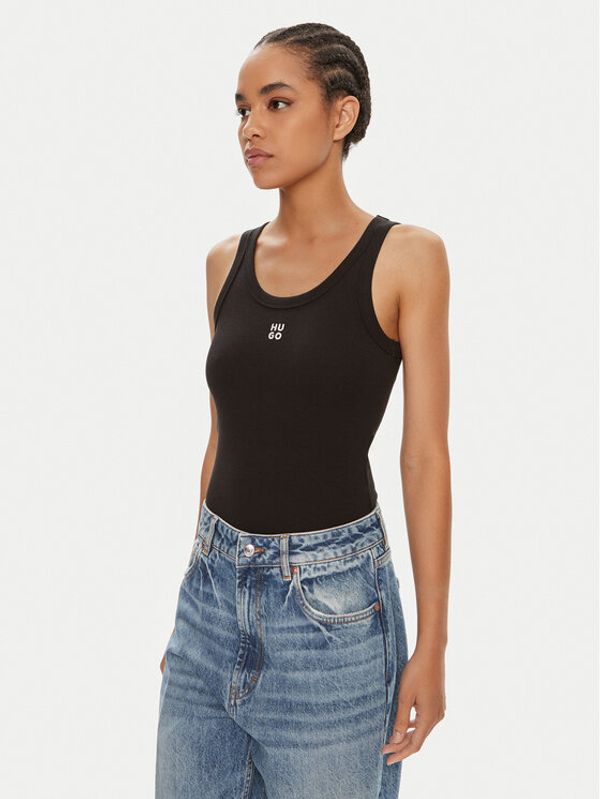 Hugo Hugo Top Datamia 50514489 Crna Slim Fit