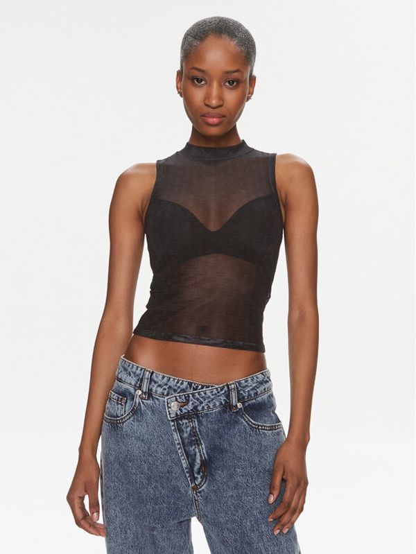 Hugo Hugo Top Deleane_B 50511463 Crna Slim Fit