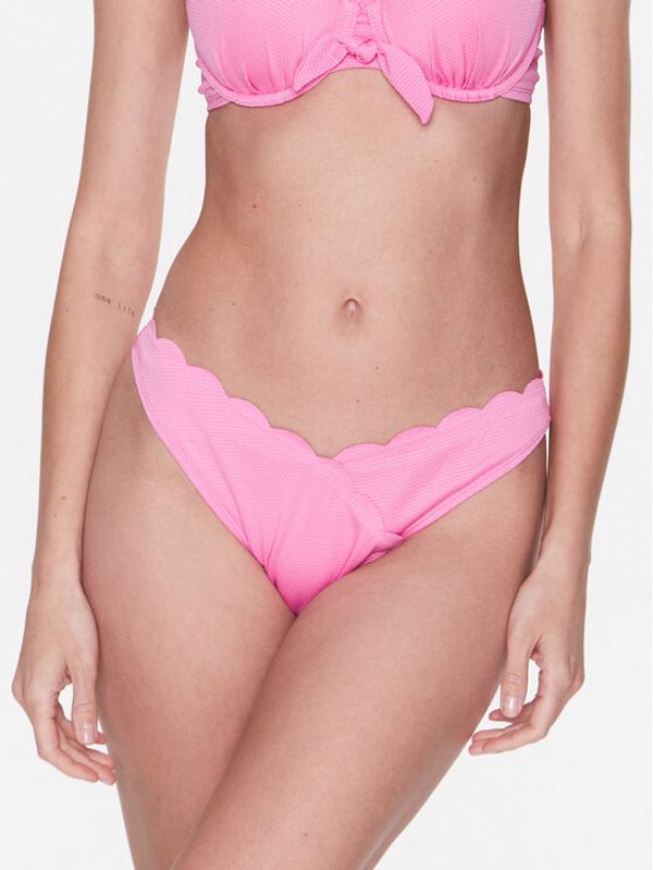 Hunkemöller Hunkemöller Donji dio kupaćeg kostima Scallop 201944 Ružičasta