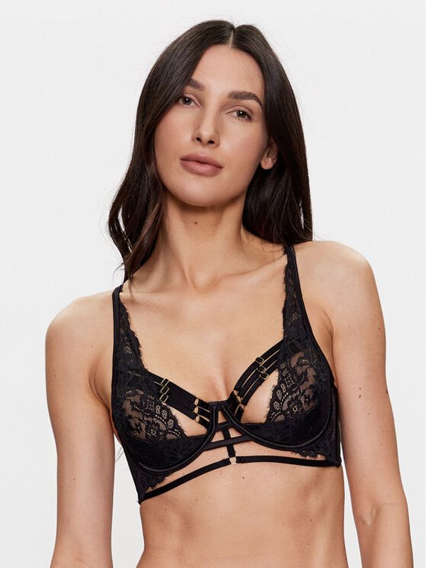 Hunkemöller Hunkemöller Grudnjak push-up Iggy 201055 Crna