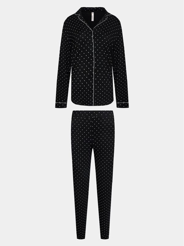 Hunkemöller Hunkemöller Pidžama 203193 Crna Comfortable Fit