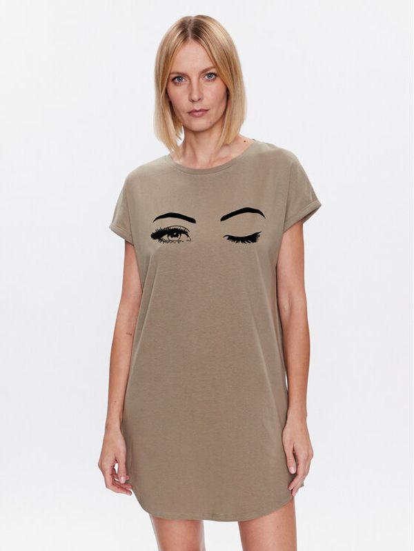 Hunkemöller Hunkemöller Spavaćica Nightie 201742 Zelena Relaxed Fit