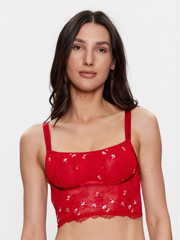 Hunkemöller Hunkemöller Top grudnjak Violet 200761 Crvena