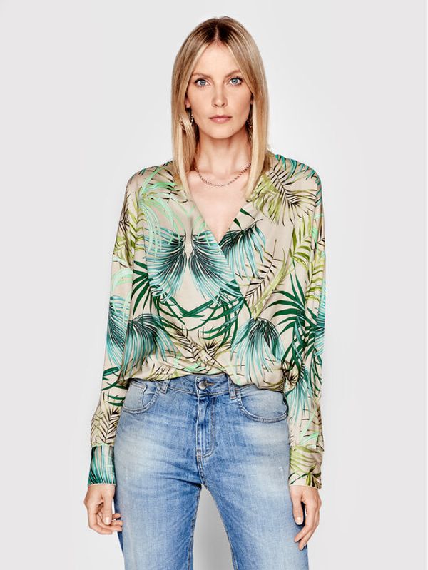 Imperial Imperial Majica CKK1DKM Bež Relaxed Fit