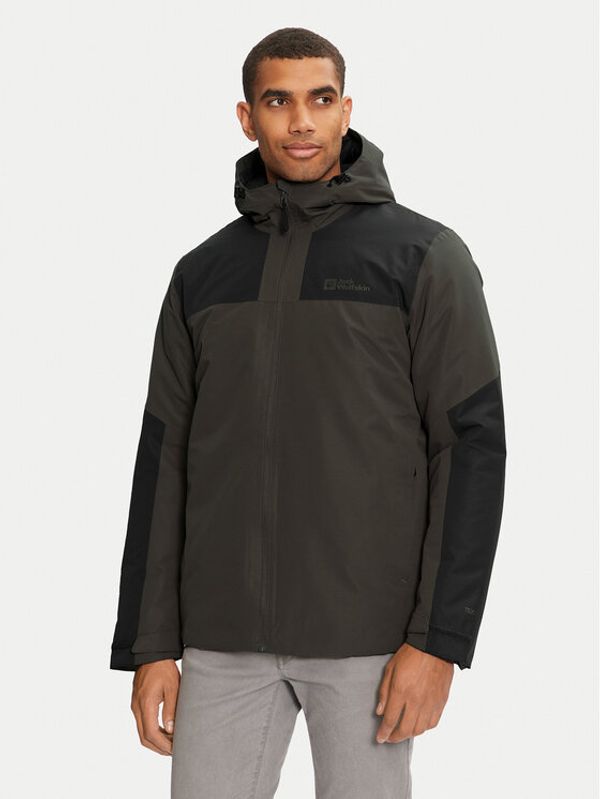 Jack Wolfskin Jack Wolfskin Outdoor jakna Jasper Ins A61872 Smeđa Regular Fit