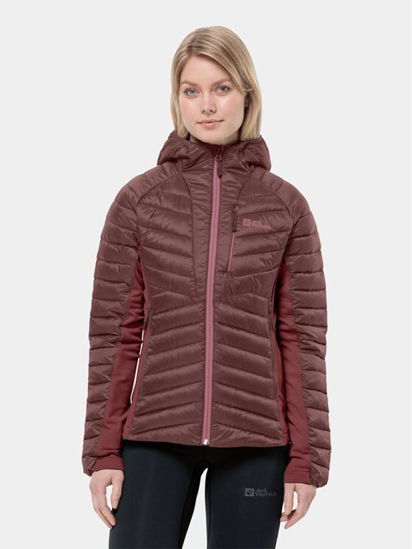 Jack Wolfskin Jack Wolfskin Outdoor jakna Routeburn Pro Ins Jkt 1207192 Tamnocrvena Regular Fit