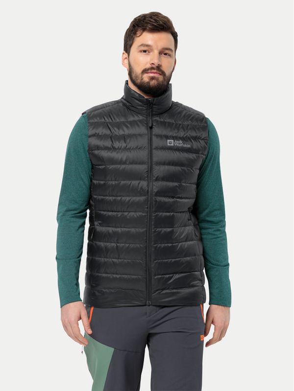 Jack Wolfskin Jack Wolfskin Prsluk Pilvi 1207711 Crna Regular Fit