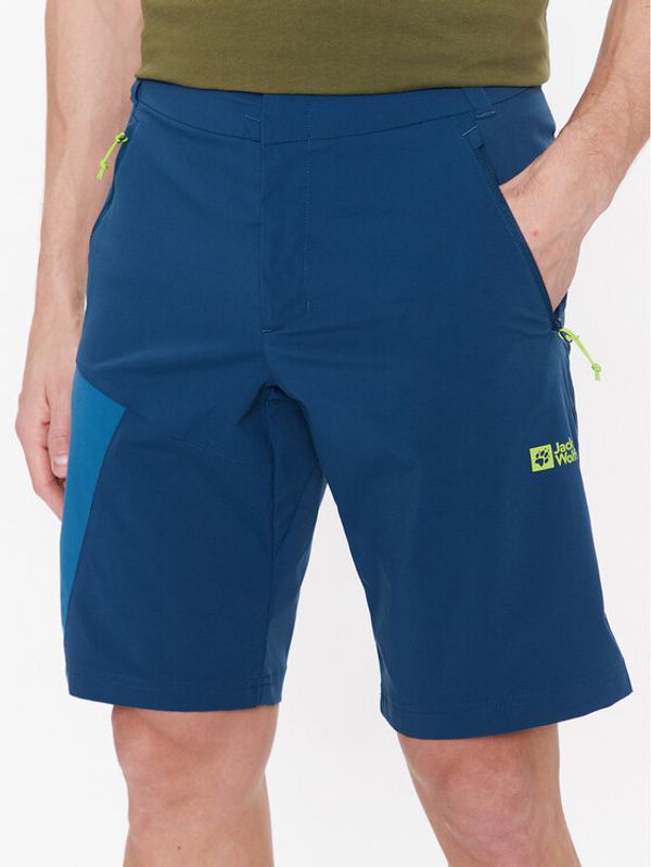 Jack Wolfskin Jack Wolfskin Sportske kratke hlače Glastal 1508231 Plava Regular Fit