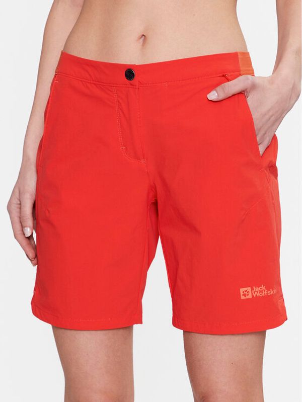 Jack Wolfskin Jack Wolfskin Sportske kratke hlače Hilltop 1505462 Narančasta Regular Fit
