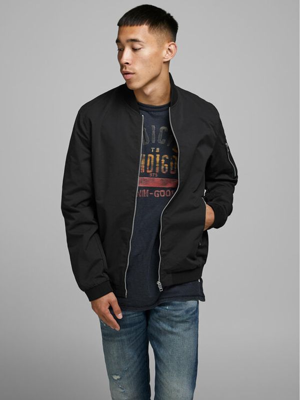 Jack&Jones Jack&Jones Bomber Rush 12165203 Crna Regular Fit