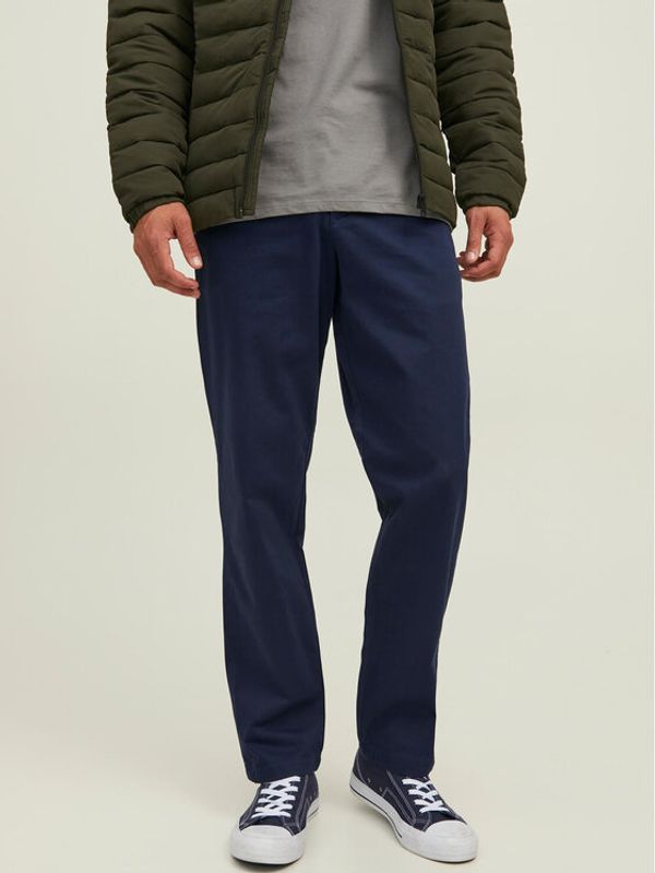 Jack&Jones Jack&Jones Hlače Kane Bowie 12218621 Tamnoplava Loose Fit