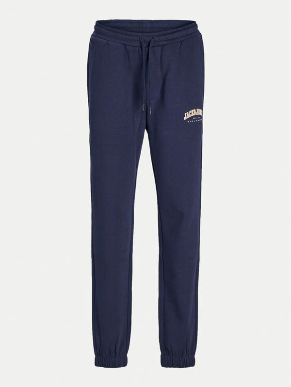 Jack&Jones Junior Jack&Jones Junior Donji dio trenerke Caleb 12258982 Tamnoplava Relaxed Fit