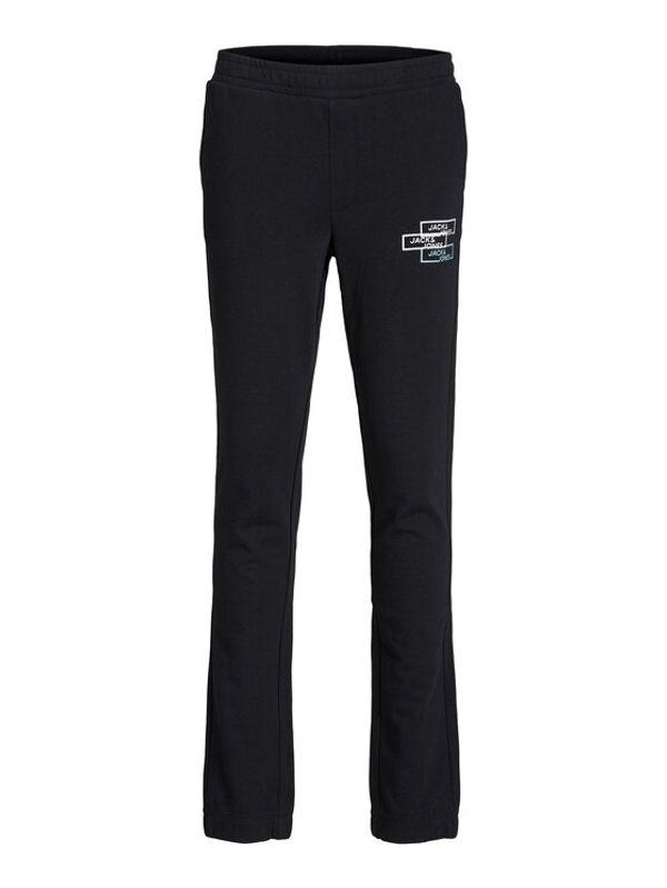 Jack&Jones Junior Jack&Jones Junior Donji dio trenerke Gordon 12221570 Crna Regular Fit