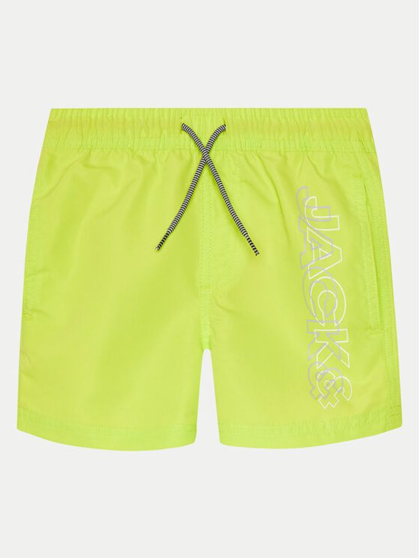 Jack&Jones Junior Jack&Jones Junior Kupaće gaće i hlače Fiji Double Logo 12256153 Zelena Regular Fit